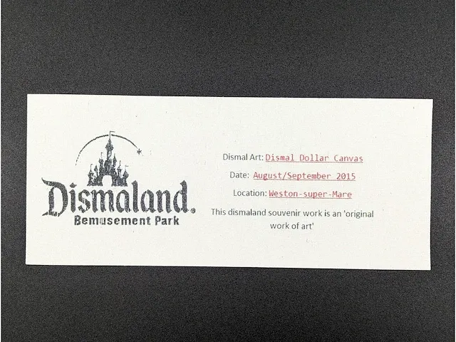 Dismaland souvenir post - stop en zoek - afbeelding 2 van  2