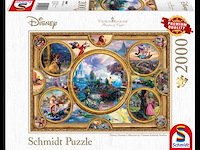 Disney dreams collection gouden 2000 stukjes schmidt puzzel - afbeelding 2 van  2
