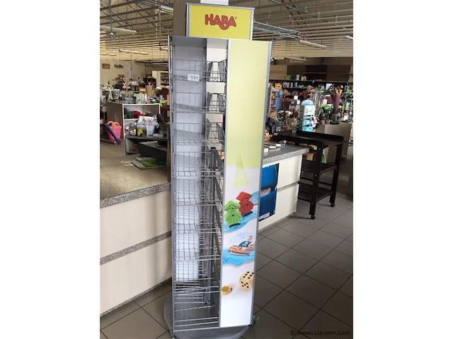 Dispenser haba op wieltjes - afbeelding 1 van  4