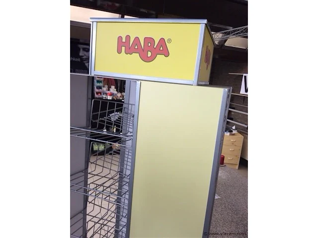 Dispenser haba op wieltjes - afbeelding 3 van  4