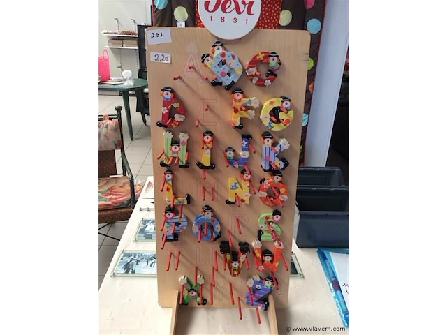 Dispenser letters - afbeelding 1 van  2