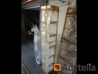 Display met 6 niveaus en 1 bamboeladder - afbeelding 7 van  7