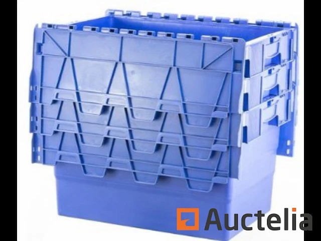Distributiebakken, magazijnbakken, verhuisbakken 600 x 400 x 416 mm - afbeelding 1 van  6