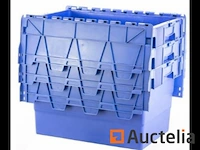 Distributiebakken, magazijnbakken, verhuisbakken 600 x 400 x 416 mm - afbeelding 1 van  6