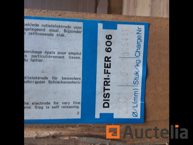 Distrifer 606 elektrode 2mm (nummer03-013) - afbeelding 2 van  3