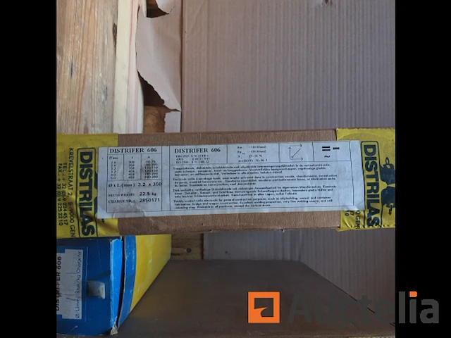 Distrifer 606 elektrode 3,2 mm (nummer 03-011) - afbeelding 2 van  3