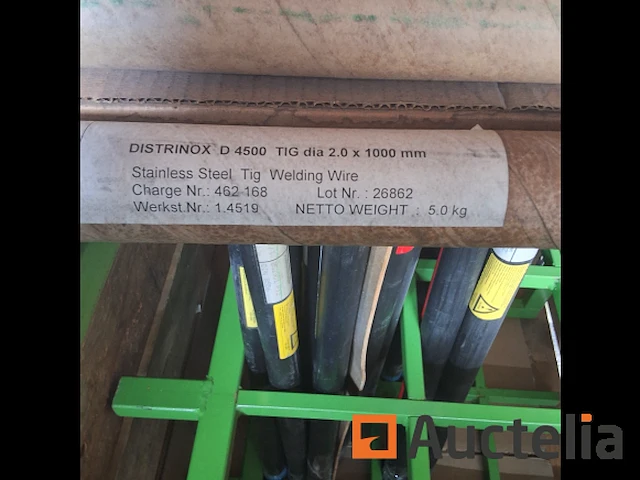Distrinox d 4500 tig rvs 2,0 x 1000 mm elektrode (nummer 03-047) - afbeelding 1 van  1