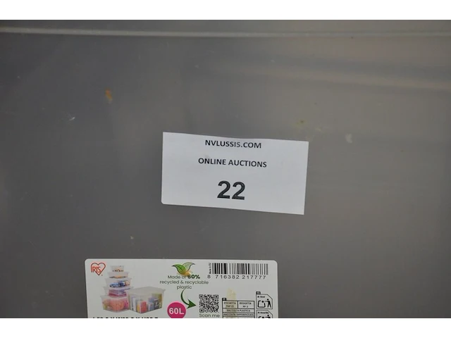 Divers keukengerief w.o. lepels, plastiek bakjes, glazen kommetjes, porseleinen kommetjes, inox sauspotjes (38) - afbeelding 3 van  17