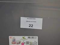 Divers keukengerief w.o. lepels, plastiek bakjes, glazen kommetjes, porseleinen kommetjes, inox sauspotjes (38) - afbeelding 3 van  17