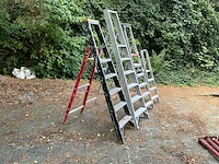 Divers lot van diverse ladders - afbeelding 4 van  8