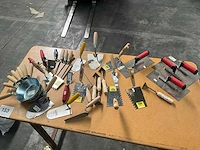 Divers metselgereedschap - afbeelding 1 van  8