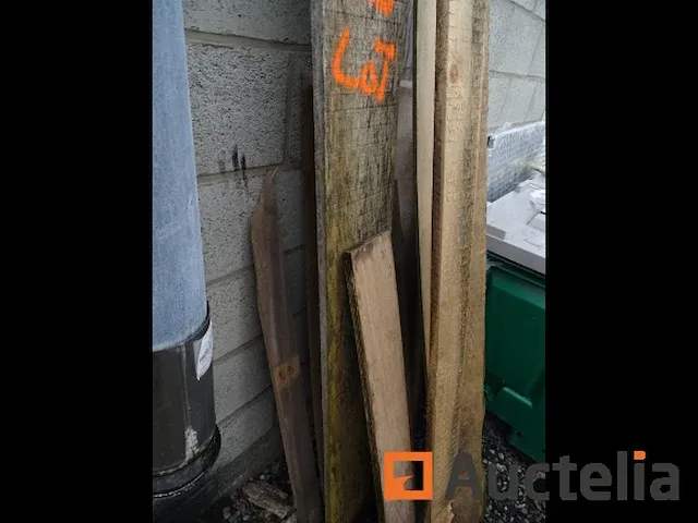 Diverse 6 pallets, hout assortiment verschillend - afbeelding 2 van  6