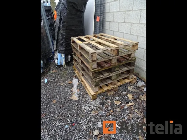 Diverse 6 pallets, hout assortiment verschillend - afbeelding 3 van  6
