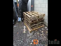 Diverse 6 pallets, hout assortiment verschillend - afbeelding 3 van  6
