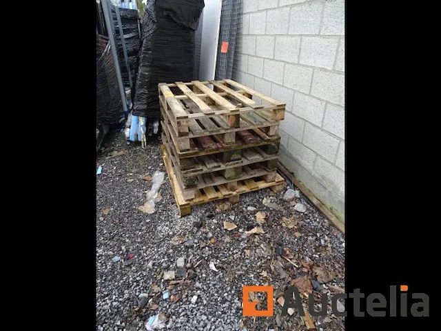 Diverse 6 pallets, hout assortiment verschillend - afbeelding 4 van  6