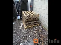 Diverse 6 pallets, hout assortiment verschillend - afbeelding 4 van  6