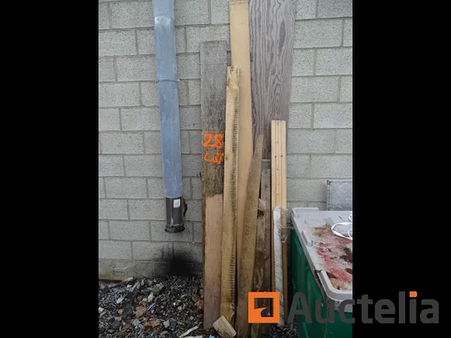 Diverse 6 pallets, hout assortiment verschillend - afbeelding 5 van  6