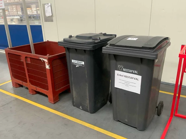Diverse afvalcontainers (6x) - afbeelding 3 van  5