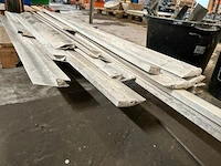 Diverse allu latten regels, ong 10 stuks - afbeelding 2 van  2