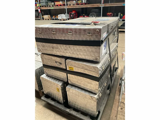 Diverse aluminium opbergkoffers (9x) - afbeelding 2 van  4