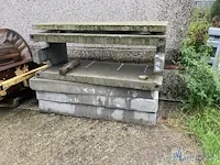 Diverse betonblokken