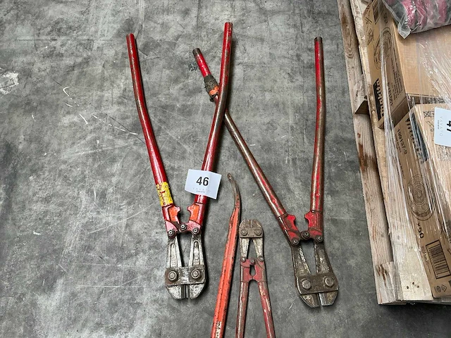 Diverse boutenscharen/kniptangen (3x) - afbeelding 1 van  6