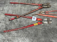 Diverse boutenscharen/kniptangen (3x) - afbeelding 2 van  6