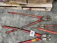 Diverse boutenscharen/kniptangen (3x) - afbeelding 3 van  6