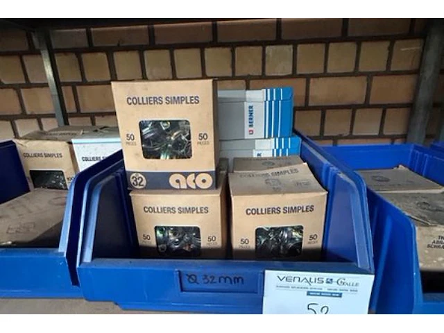 Diverse buisklemmen 16 dozen - afbeelding 2 van  4