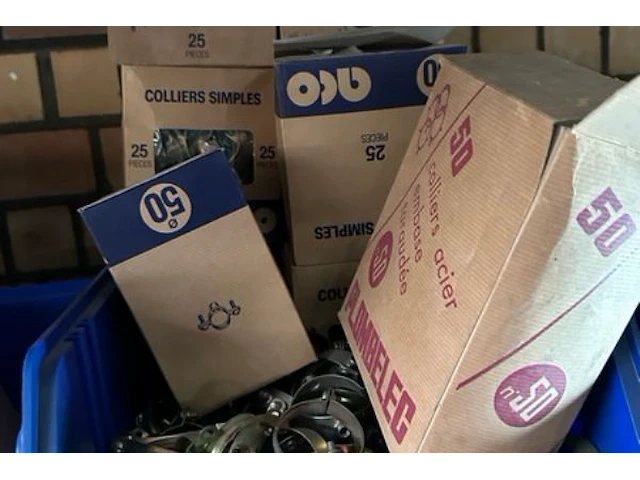 Diverse buisklemmen 37 dozen - afbeelding 4 van  4