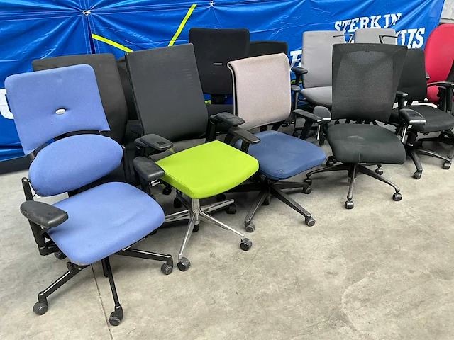 Diverse bureaustoelen (14x) - afbeelding 1 van  19