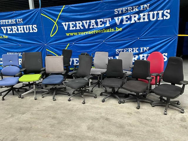 Diverse bureaustoelen (14x) - afbeelding 12 van  19