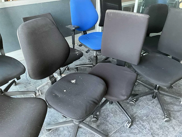 Diverse bureaustoelen (9x) - afbeelding 2 van  10