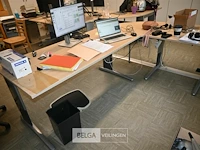 Diverse bureautafels en 4 stoelen - afbeelding 10 van  10