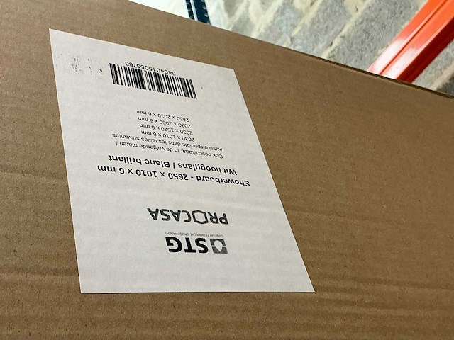 Diverse douche wandpanelen (5x) - afbeelding 3 van  4