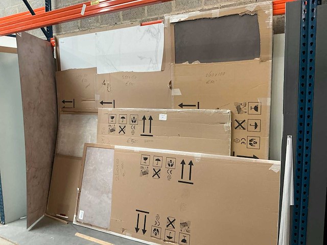 Diverse douche wandpanelen (5x) - afbeelding 1 van  7