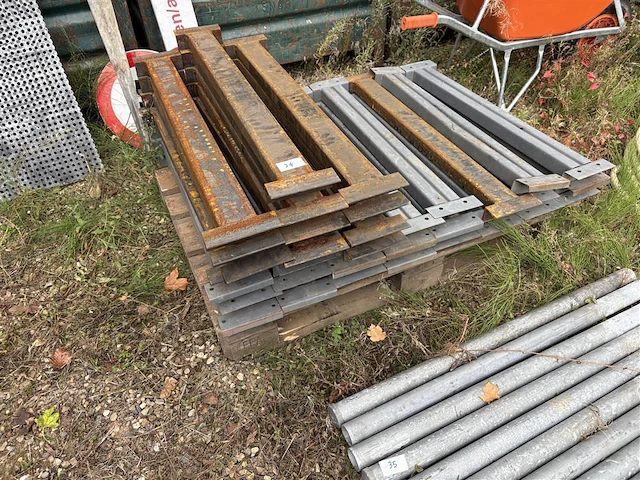Diverse dwarsleggers palletrek - afbeelding 1 van  3