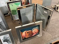Diverse fotolijsten van o.a. zilverstad (19x) - afbeelding 7 van  8