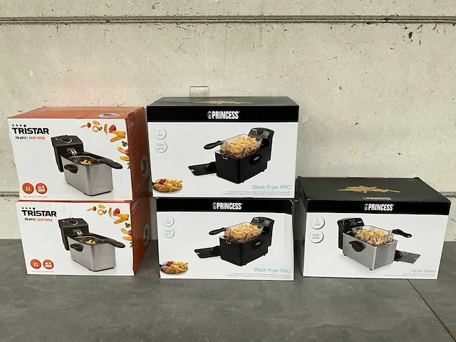 Diverse friteuses van princess en tristar (5x) - afbeelding 1 van  9
