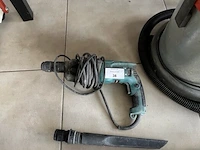 Diverse gereedschap w.o. steengzaag, schuifladder, tonstofzuiger, boormachine, werflampen, tegelsnijder, enz (19,27,30,32,34,35,36,37,38,39,46,54,55) - afbeelding 29 van  29