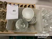 Diverse glazen kommetjes - afbeelding 3 van  4