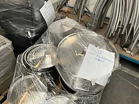 Diverse grote rvs kookpotten (10x) - afbeelding 8 van  9