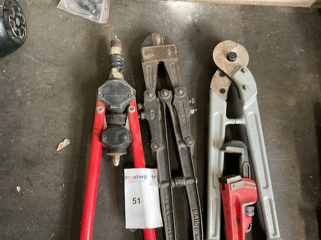 Diverse handgereedschappen (4x) - afbeelding 2 van  2