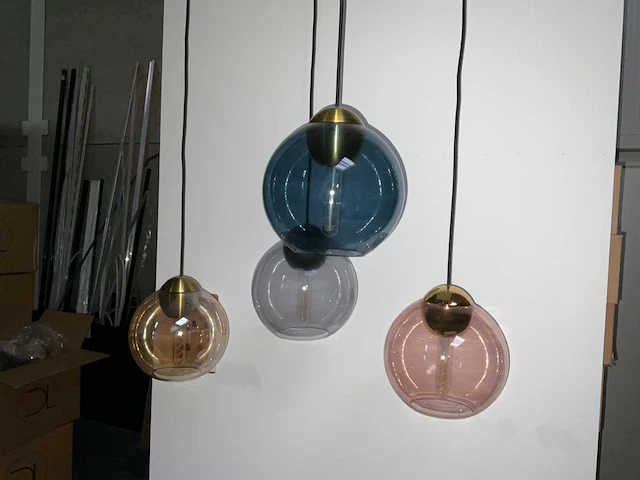 Diverse hanglampen (7x) - afbeelding 2 van  6