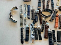 Diverse horlogebandjes en onderdelen (100x) - afbeelding 2 van  13