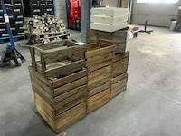 Diverse houten kisten (10x) - afbeelding 1 van  4