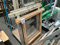 Diverse houten schragen (4x) - afbeelding 2 van  2