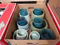 Diverse kaars potjes en bloempotten - afbeelding 5 van  6