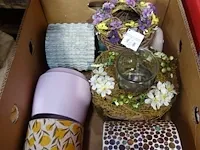 Diverse kaars potjes en bloempotten - afbeelding 6 van  6