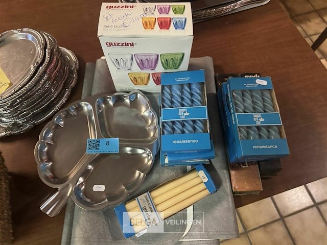 Diverse kaarsen en serveer schalen - afbeelding 3 van  6